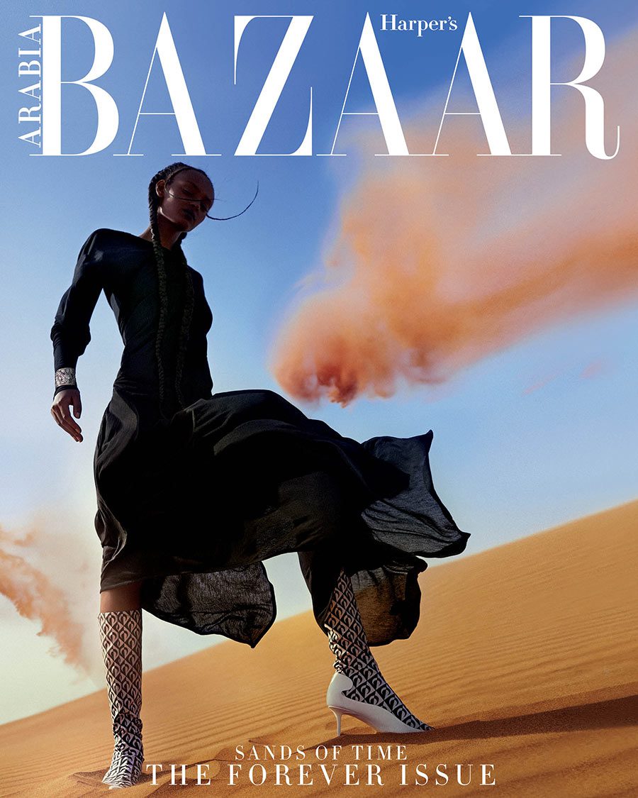 Cover story for Harpers Bazaar Arabia by Xavi Gordo | Raquel Sueiro Management