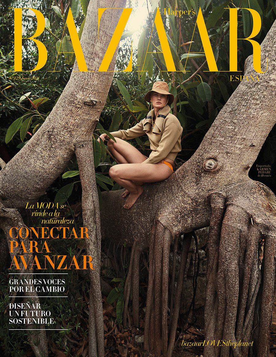 Cover for Harpers Bazaar Spain by Xavi Gordo | Raquel Sueiro Management