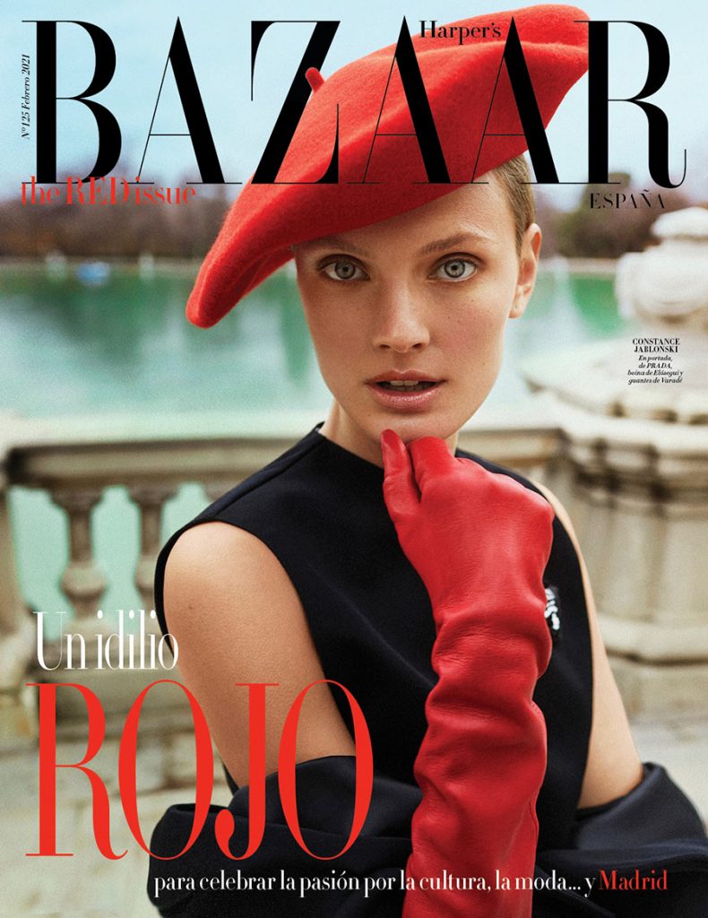 Cover for Harpers Bazaar Spain by the photographer Xavi Gordo | Raquel Sueiro