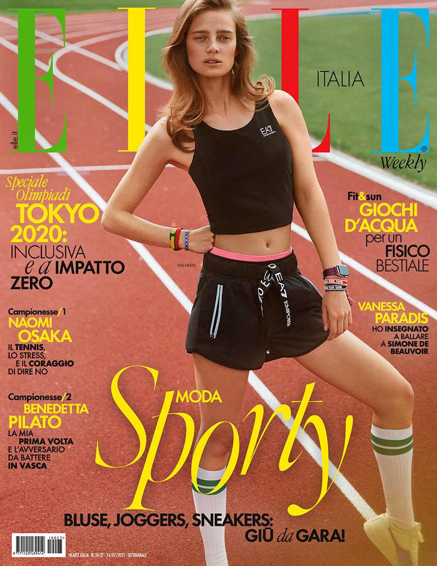 Cover for Elle Italy by Xavi Gordo | Raquel Sueiro Management