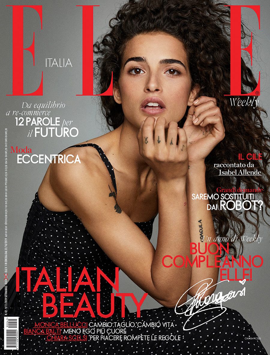 Cover for Elle Italy by Xavi Gordo | Raquel Sueiro Management