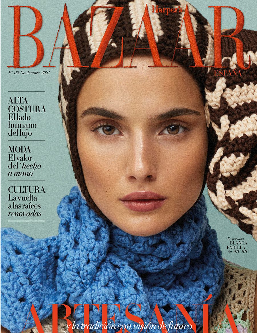 Blanca Padilla on Cover for Harper's Bazaar by Xavi Gordo | Raquel Sueiro
