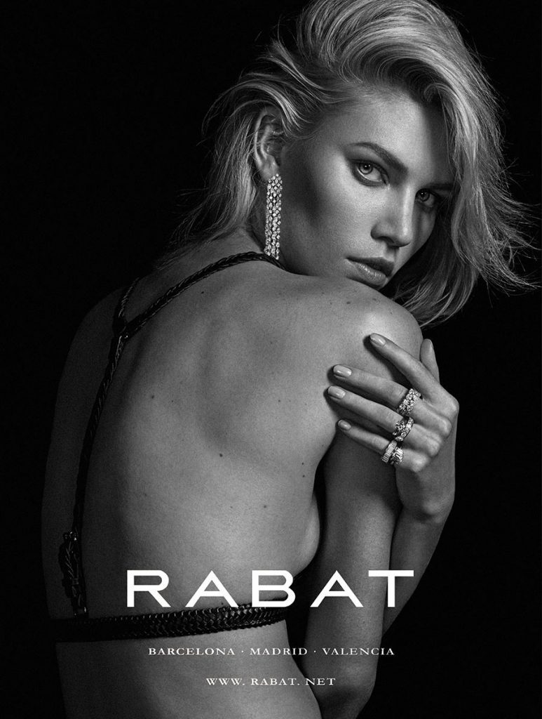 Advertising for Rabat with top model Aline Webe by Xavi Gordo | Raquel Sueiro Management