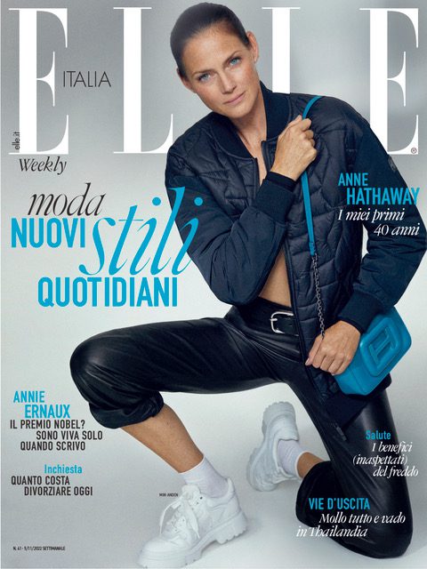 Cover for Elle Italy with Mini Anden by Xavi Gordo | Raquel Sueiro