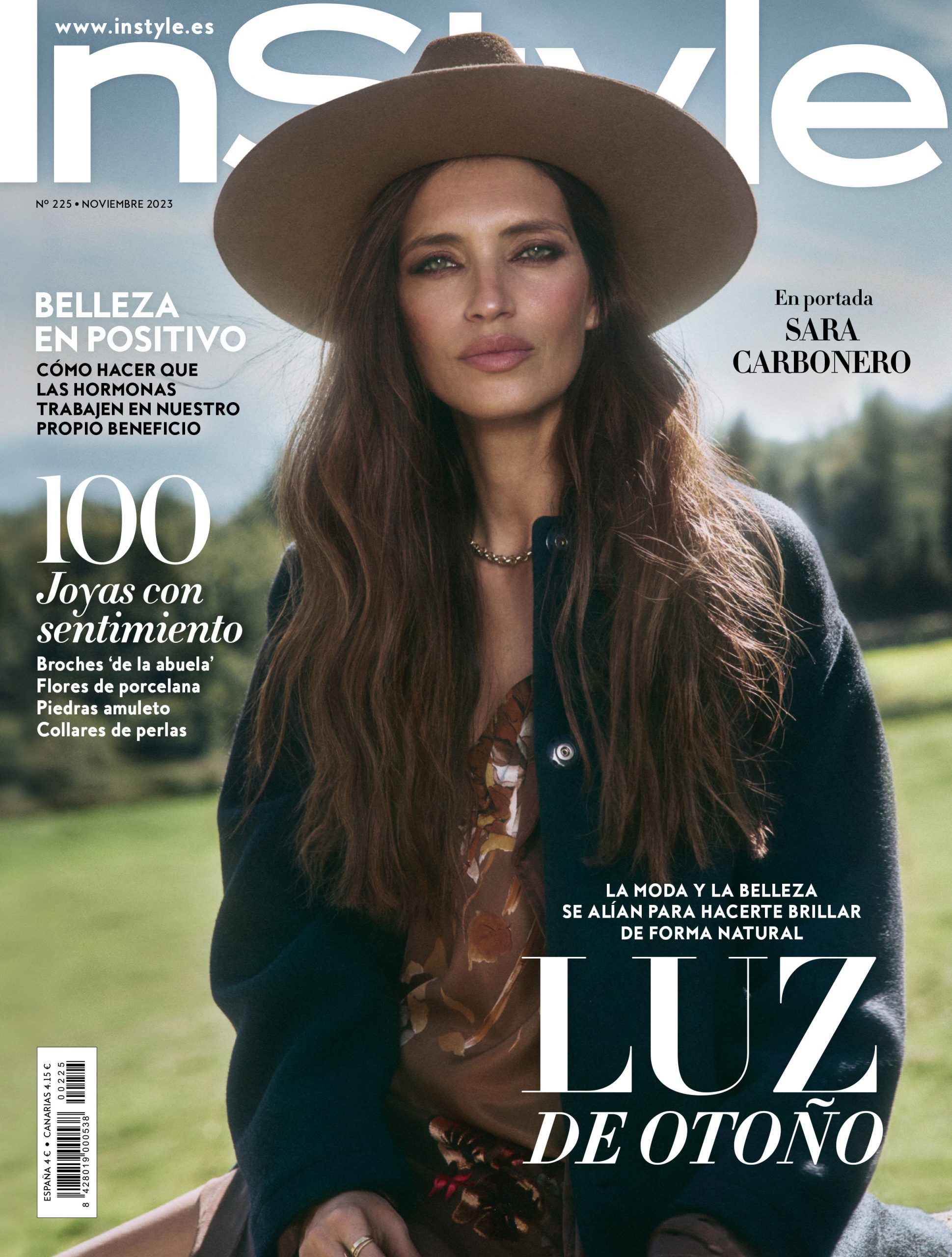 Cover for InStyle Spain with Sara Carbonero by Xavi Gordo | Raquel Sueiro